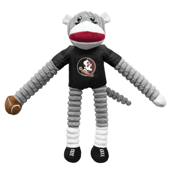 Wholesale Florida State Seminoles Team Sock Monkey Pet Toy Football