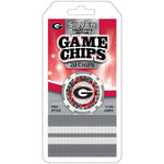 Wholesale Georgia Bulldogs 20 Piece Poker Chips