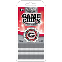 Wholesale Georgia Bulldogs 20 Piece Poker Chips