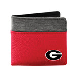 Wholesale Georgia Bulldogs Pebble BiFold Wallet LRED