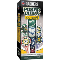 Wholesale Green Bay Packers 100 Piece Poker Chips