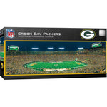 Wholesale Green Bay Packers - 1000 Piece Panoramic Jigsaw Puzzle - Center View