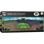 Wholesale Green Bay Packers - 1000 Piece Panoramic Jigsaw Puzzle - End View