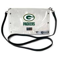 Wholesale Green Bay Packers Clear Envelope Purse STRAP