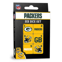 Wholesale Green Bay Packers Dice Set - 19mm