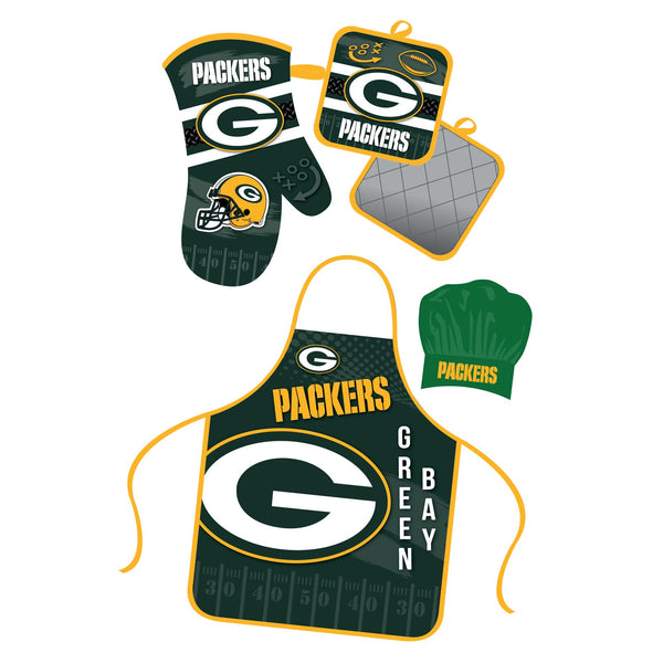 Wholesale Green Bay Packers NFL / AOB001-KT - Fanatics BBQ Bundles /