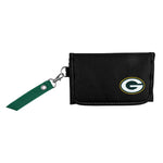 Wholesale Green Bay Packers Ribbon Organizer Wallet Dark Green