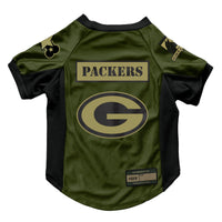 Wholesale Green Bay Packers Valor Pet Stretch Jersey