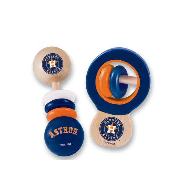 Wholesale Houston Astros - Baby Rattles 2-Pack