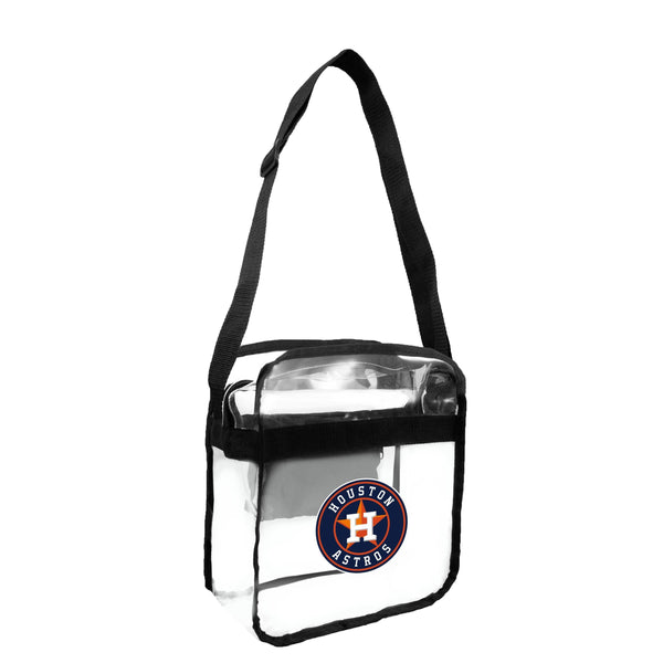 Wholesale Houston Astros Clear Carryall Crossbody