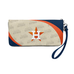 Wholesale Houston Astros Curve Zip Organizer Wallet