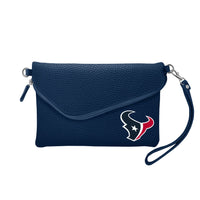 Wholesale Houston Texans Fold Over Crossbody Pebble Navy