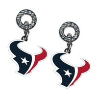 Wholesale Houston Texans NFL / EAR006 - Rhinestone Earrings