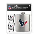 Wholesale Houston Texans NFL / FSK001 - Flask Shot Glasses Set