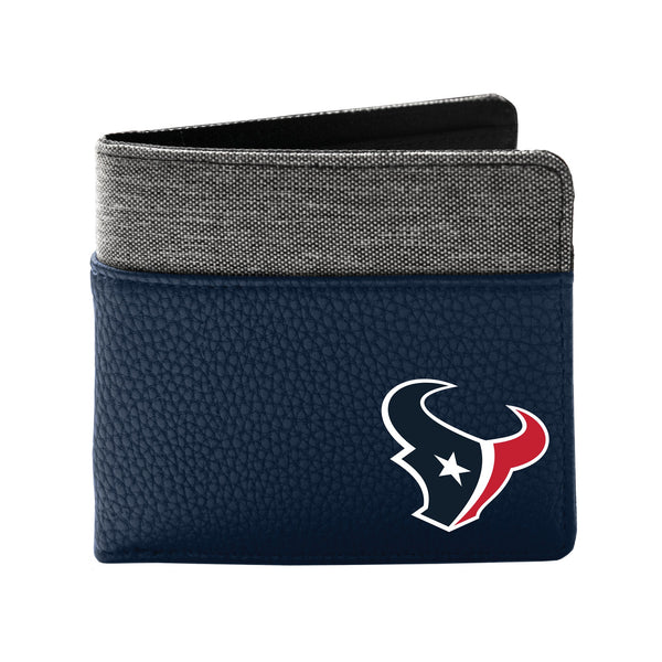 Wholesale Houston Texans Pebble BiFold Wallet NAVY