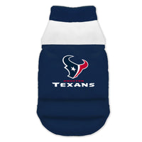 Wholesale Houston Texans Pet Parka Puff Vest