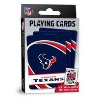 Wholesale Houston Texans Playing Cards - 54 Card Deck