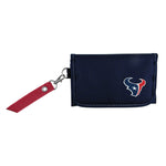 Wholesale Houston Texans Ribbon Organizer Wallet Dark Red