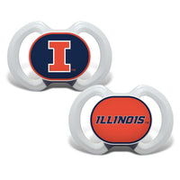 Wholesale Illinois Fighting Illini - Pacifier 2-Pack