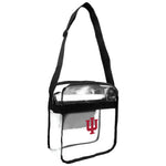 Wholesale Indiana Hoosiers Clear Carryall Crossbody