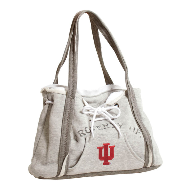 Wholesale Indiana Hoosiers Hoodie Purse Grey