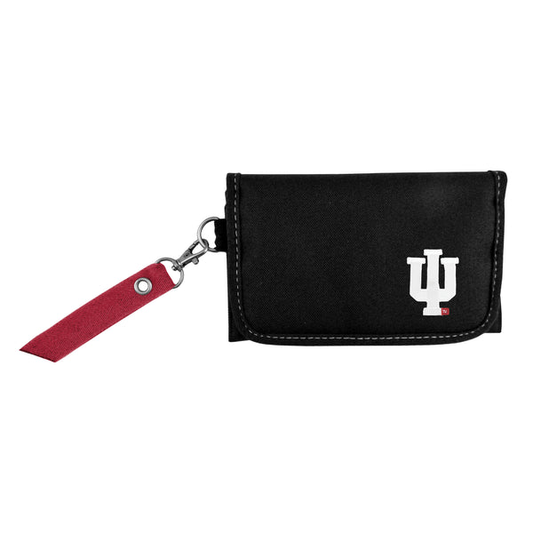 Wholesale Indiana Hoosiers Ribbon Organizer Wallet Dark Red