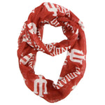 Wholesale Indiana Hoosiers Sheer Infinity Scarf