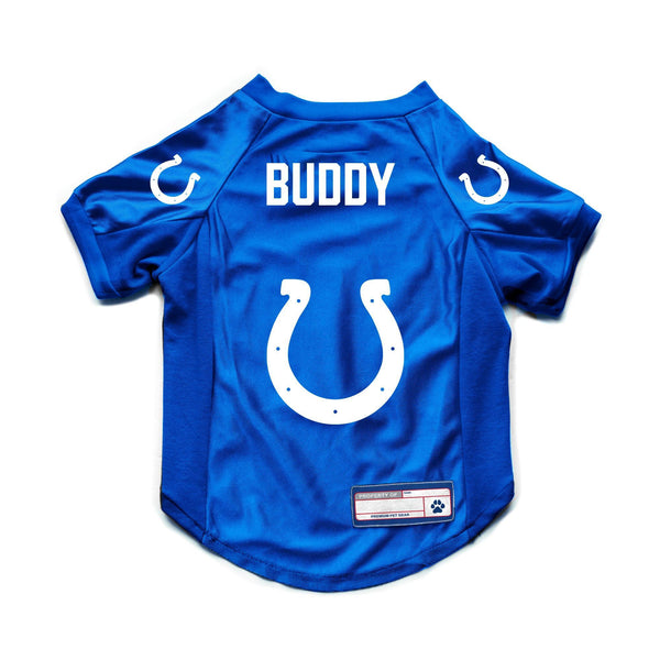 Wholesale Indianapolis Colts Custom Pet Stretch Jersey