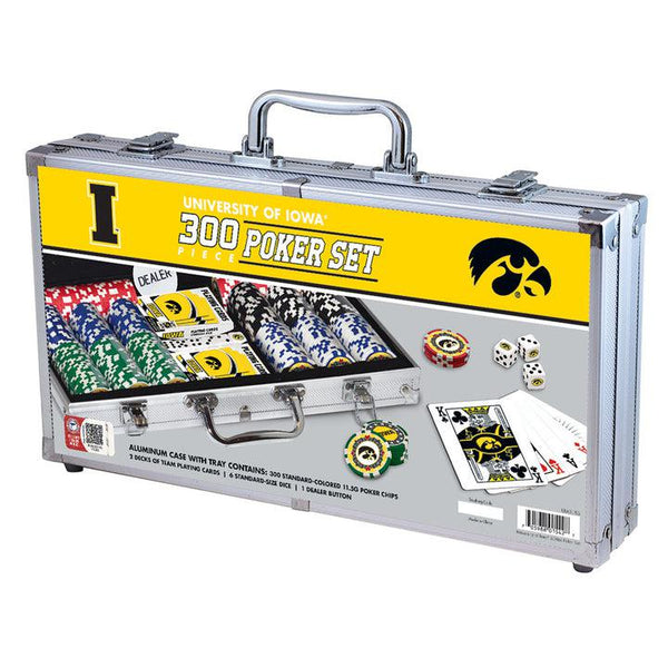 Wholesale Iowa Hawkeyes 300 Piece Poker Set