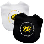 Wholesale Iowa Hawkeyes - Baby Bibs 2-Pack