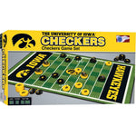 Wholesale Iowa Hawkeyes Checkers Board Game