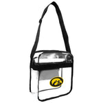 Wholesale Iowa Hawkeyes Clear Carryall Crossbody