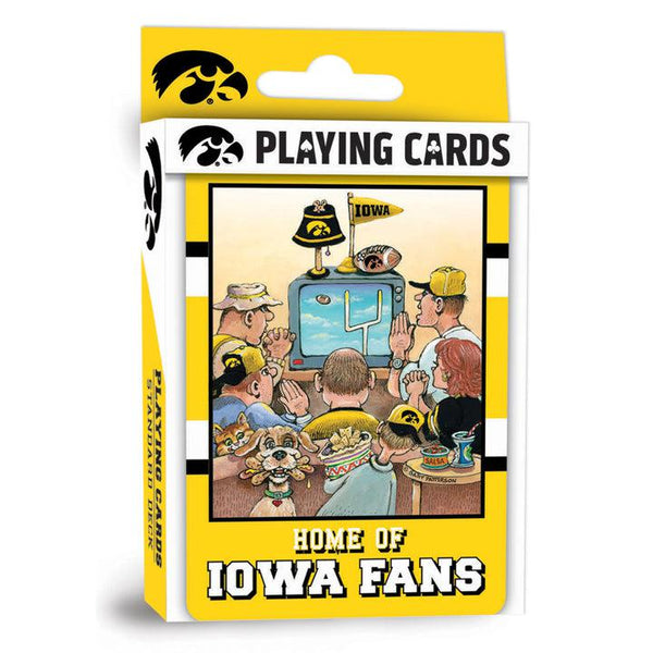 Wholesale Iowa Hawkeyes Fan Deck Playing Cards - 54 Card Deck