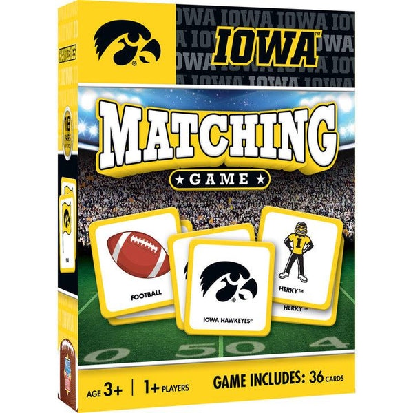 Wholesale Iowa Hawkeyes Matching Game