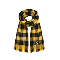 Wholesale Iowa Hawkeyes Plaid Blanket Scarf BL-MGL