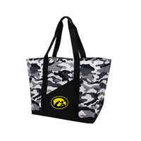 Wholesale Iowa Hawkeyes Super-Duty Camo Tote BLCK