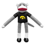 Wholesale Iowa Hawkeyes Team Sock Monkey Pet Toy