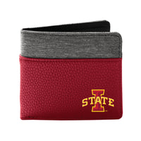 Wholesale Iowa State Cyclones Pebble BiFold Wallet DRED