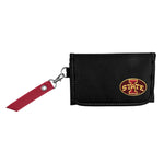 Wholesale Iowa State Cyclones Ribbon Organizer Wallet Dark Red