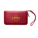 Wholesale Iowa State Cyclones Zip Organizer Wallet Pebble DRED