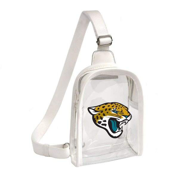 Wholesale Jacksonville Jaguars Clear Mini Sling