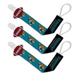 Wholesale Jacksonville Jaguars - Pacifier Clip 3-Pack