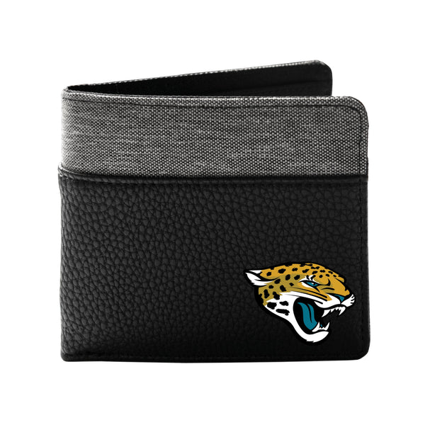 Wholesale Jacksonville Jaguars Pebble BiFold Wallet BLCK