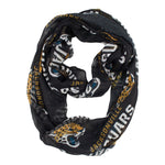 Wholesale Jacksonville Jaguars Sheer Infinity Scarf