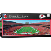 Wholesale Kansas City Chiefs - 1000 Piece Panoramic Jigsaw Puzzle - End View