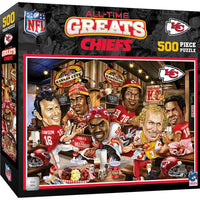 Wholesale Kansas City Chiefs - All Time Greats 500 Piece Jigsaw Puzzle