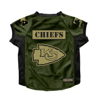 Wholesale Kansas City Chiefs Big Valor Pet Stretch Jersey