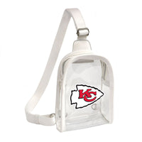 Wholesale Kansas City Chiefs Clear Mini Sling