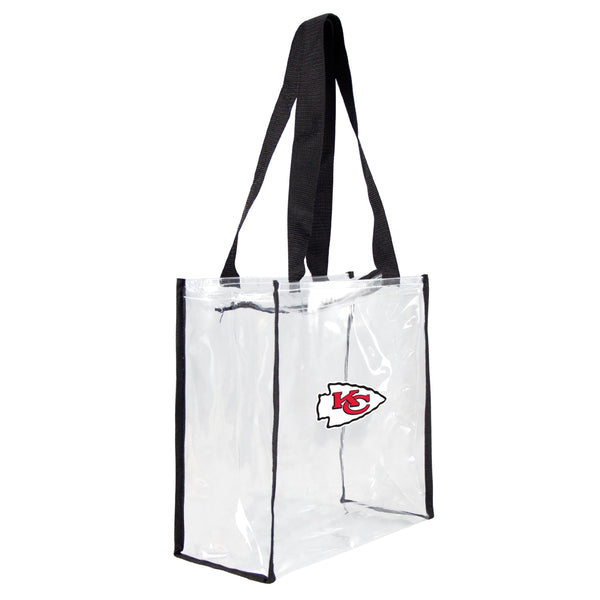 Wholesale Kansas City Chiefs Clear Square Stadium Tote
