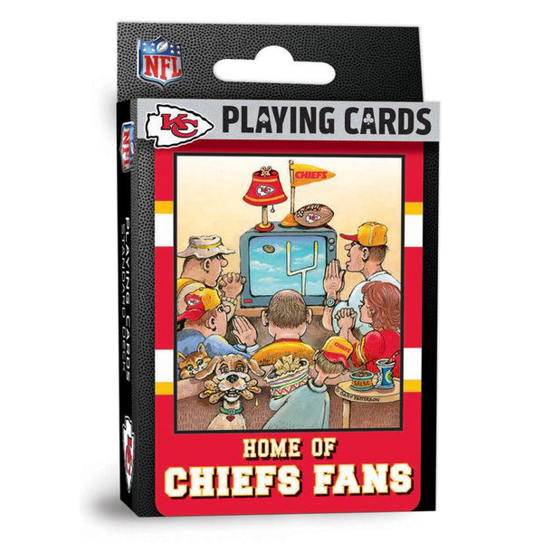 Wholesale Kansas City Chiefs Fan Deck Playing Cards - 54 Card Deck